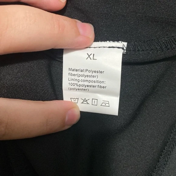 Chic Black Backless Dress - Picture 2 of 2